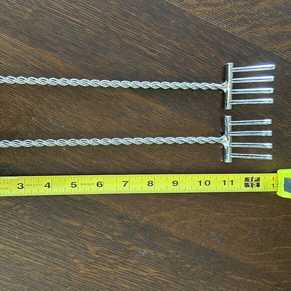Rope Handled Salad Servers for Western BBQ - Picture 1 of 4